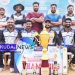 അഖില കേരള കോളജ് സ്റ്റാഫ് ക്രിക്കറ്റ് ടൂര്‍ണമെന്റില്‍ ജേതാക്കളായി ഇരിങ്ങാലക്കുട ക്രൈസ്റ്റ് കോളജ് സ്റ്റാഫ് ടീം