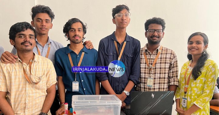 വായുവിലെ സിന്തറ്റിക് ഡ്രഗ്ഗുകളുടെ സാന്നിധ്യം തിരിച്ചറിയാന്‍ സഹായിക്കുന്ന പ്രൊജക്ടുമായി ക്രൈസ്റ്റ് എന്‍ജിനീയറിംഗ് കോളജിലെ ഇലക്ട്രിക്കല്‍ ആന്‍ഡ് ഇലക്ട്രോണിക്‌സ് എന്‍ജിനീയറിംഗ് വിഭാഗം വിദ്യാര്‍ഥികള്‍.