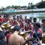 കൂടല്‍മാണിക്യം; സംഗമപുരിയില്‍ മേളാസ്വാദകരുടെ മനം കവര്‍ന്ന് കണ്ണിനും കാതിനും കുളിര്‍മായി ചെമ്പട മേളം