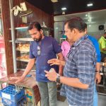 നഗരസഭ പരിധിയിലെ വ്യാപാര സ്ഥാപനങ്ങളില്‍ ഹെല്‍ത്ത് സ്‌ക്വാഡ് പരിശോധന നടത്തി