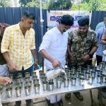 യൂത്ത് കോണ്‍ഗ്രസ് ഇരിങ്ങാലക്കുട ടൗണ്‍ മണ്ഡലം കമ്മിറ്റി സംഭാര വിതരണം നടത്തി