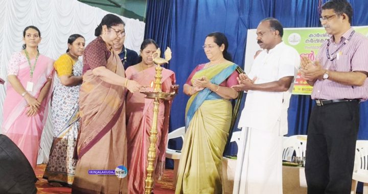 ഇരിങ്ങാലക്കുട നിയോജക മണ്ഡലത്തില്‍ നടപ്പാക്കുന്ന കൂണ്‍ഗ്രാമം പദ്ധതി മന്ത്രി ഡോ. ആര്‍. ബിന്ദു ഉദ്ഘാടനം ചെയ്യുന്നു.
