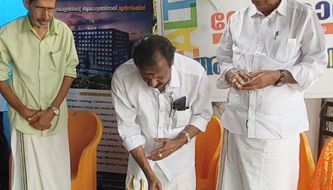 കൊമ്പൊടിഞ്ഞാമാക്കല്‍ ലയണ്‍സ് ക്ലബ്ബും കൊച്ചി ഐ ഫൗണ്ടേഷനും  സേവാഭാരതി ആരോഗ്യവിഭാഗവും സംയുക്തമായി സംഘടിപ്പിച്ച സൗജന്യ നേത്രതിമിരപരിശോധനാ ക്യാമ്പ് നമ്പൂതിരി യോഗക്ഷേമസഭാ മുന്‍ ജില്ലാ സെക്രട്ടറി കാവനാട്ട് കൃഷ്ണന്‍ നമ്പൂതിരി ഉദ്ഘാടനം ചെയ്യുന്നു.