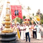 കരുവന്നൂര്‍ സെന്റ് മേരീസ് ദേവാലയത്തില്‍ തിരുനാളിന് കൊടികയറി