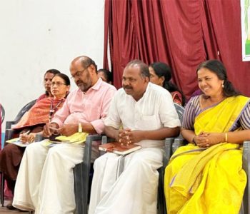 പൂമംഗലം പഞ്ചായത്തില്‍ പദ്ധതിരൂപീകരണവുമായി ബന്ധപ്പെട്ട വികസന സെമിനാര്‍ എടക്കുളം ചെമ്പഴന്തി ഹാളില്‍ ജില്ലാ പഞ്ചായത്തംഗം സി.ബി. ഷക്കീല ടീച്ചര്‍ ഉദ്ഘാടനം ചെയ്യുന്നു.