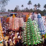 ആടിത്തിമിര്‍ത്ത് വര്‍ണക്കാവടികള്‍ കണ്ണും മനവും നിറച്ച് വിശ്വനാഥപുരം കാവടി മഹോത്സവം