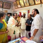 എന്‍ഡിഎ സ്ഥാനാര്‍ഥി സന്തോഷ് ചെറാക്കുളം സ്ഥാപനങ്ങള്‍ സന്ദര്‍ശിച്ചു