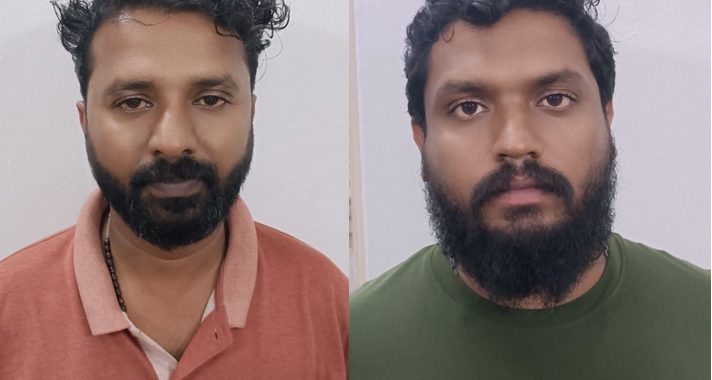 പ്രതി ജസ്റ്റിന്‍ മാത്യു (40), പ്രതി റീഗന്‍ ജോസഫ് (40).
