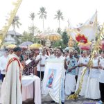 കരുവന്നൂര്‍ സെന്റ് മേരീസ് ദേവാലയത്തില്‍ പരിശുദ്ധ മാതാവിന്റെ തിരുനാളിന് കൊടിയേറി