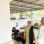 എന്‍ഡിഎ സ്ഥാനാര്‍ഥി സന്തോഷ് ചെറാക്കുളത്തിന്റെ പര്യടനം