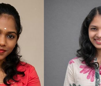 ഗായത്രി തേവര്‍ക്കാട്ടില്‍ സുരേഷ്, അന്ന ജീസ്.
