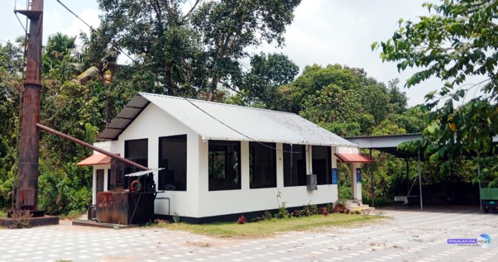 പൂമംഗലം പഞ്ചായത്തിന്റെ കീഴിലുള്ള ശാന്തിതീരം വാതകശ്മശാനം.