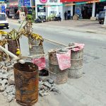 നഗരമധ്യത്തില്‍ തകര്‍ന്ന സ്ലാബുകള്‍ അപകടക്കെണി; അധികൃതര്‍ കണ്ണുതുറക്കണം