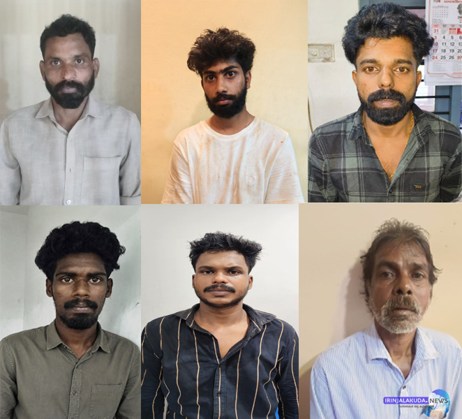 സുമേഷ്, ജിത്തു, അഭിലാഷ്, ജോണ്‍സണ്‍, രാഹുല്‍, ബാബു.