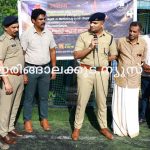 അന്താരാഷ്ട്ര ലഹരി വിരുദ്ധ ദിനത്തോടനുബന്ധിച്ച് തൃശൂര്‍ റൂറല്‍ പോലീസും ഇരിങ്ങാലക്കുട പ്രസ് ക്ലബ്ബും ചേര്‍ന്ന് പെനാല്‍റ്റി ഷൂട്ട് ഔട്ട് സംഘടിപ്പിച്ചു