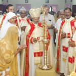 ഇരിങ്ങാലക്കുട ശാന്തിസദനില്‍ ജൂബിലി സ്മാരകമായി നിര്‍മിച്ച ഗ്രോട്ടോ ബിഷപ് മാര്‍ പോളി കണ്ണൂക്കാടന്‍ ഉദ്ഘാടനം ചെയ്തു